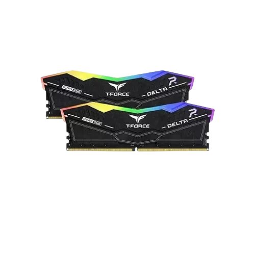 Оперативная память 32 Gb 6000 MHz Team Group T-FORCE DELTA RGB Black (FF3D532G6000HC28ADC01)