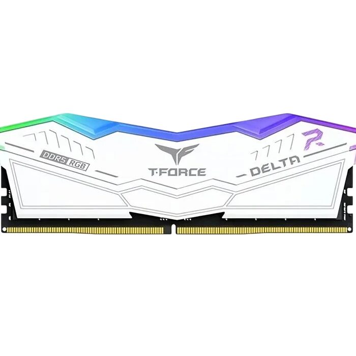 Оперативная память 32 Gb 6000 MHz Team Group T-FORCE DELTA RGB White (FF4D532G6000HC28ADC01)
