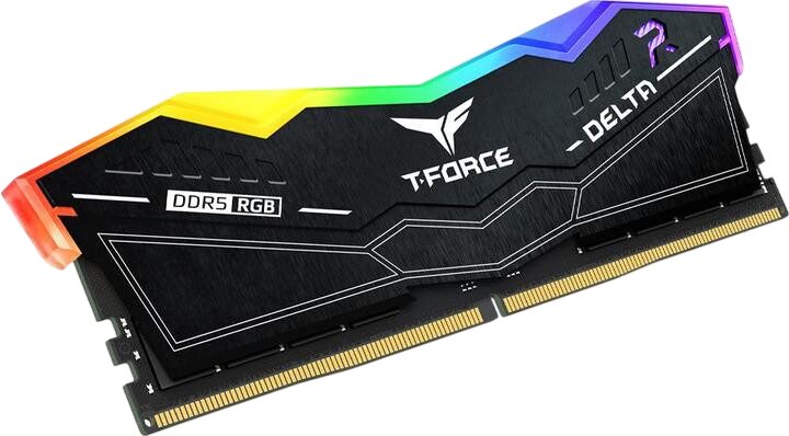 Оперативная память 32 Gb 6000 MHz Team Group T-FORCE DELTA RGB Black (FF3D532G6000HC28ADC01)