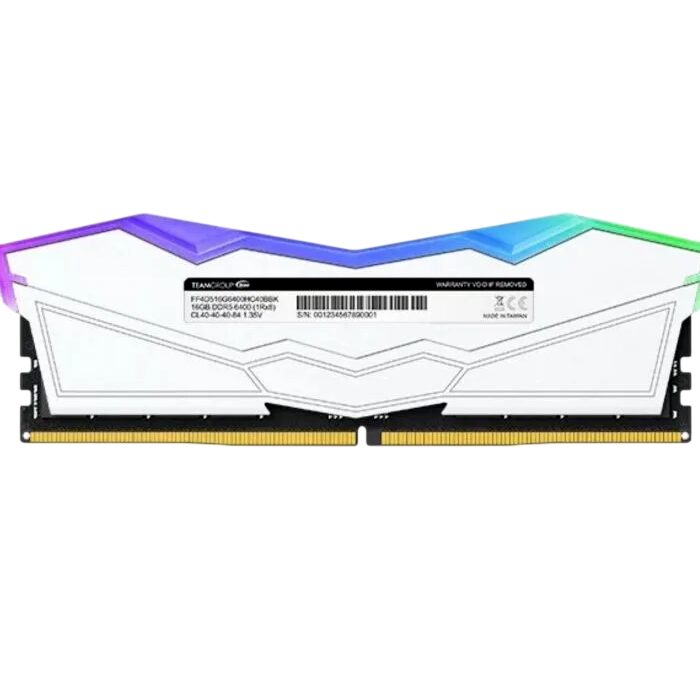 Оперативная память 32 Gb 6000 MHz Team Group T-FORCE DELTA RGB White (FF4D532G6000HC28ADC01)