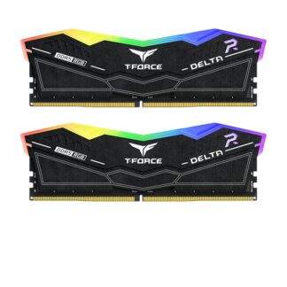 Оперативная память 32 Gb 6400 MHz Team Group T-FORCE DELTA RGB Black (FF3D532G6400HC38JDC01)