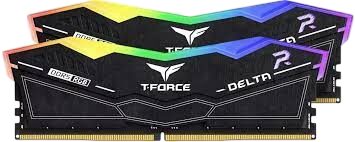 Оперативная память 32 Gb 6400 MHz Team Group T-FORCE DELTA RGB Black (FF3D532G6400HC32ADC01)