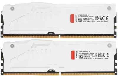 Оперативная память 64 Gb 5600 MHz Kingston FURY Beast AMD RGB White (KF556C36BWEAK2-64)