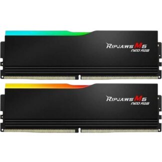 Оперативная память 64 Gb 6000 MHz G.Skill RIPJAWS M5 NEO RGB Black (F5-6000J3636F32GX2-RM5NRK)