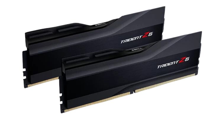 Оперативная память 64 Gb 6000 MHz G.Skill TRIDENT Z5 Black (F5-6000J3238G32GX2-TZ5K)