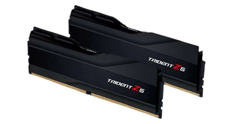 Оперативная память 64 Gb 6000 MHz G.Skill TRIDENT Z5 Black (F5-6000J3238G32GX2-TZ5K)