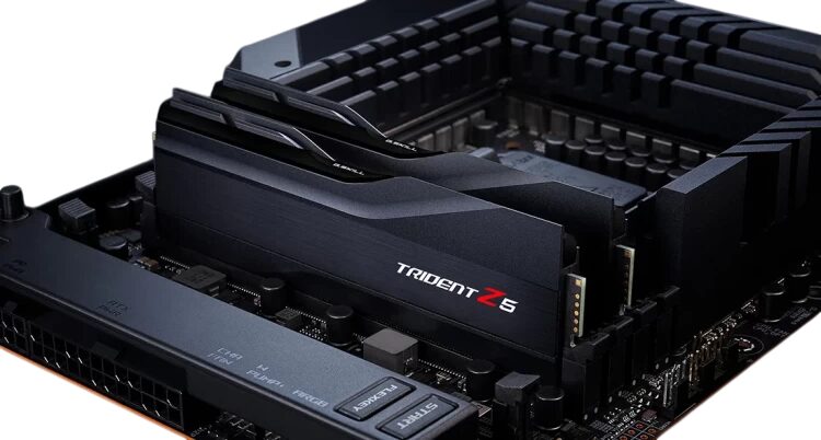 Оперативная память 64 Gb 6000 MHz G.Skill TRIDENT Z5 Black (F5-6000J3238G32GX2-TZ5K)