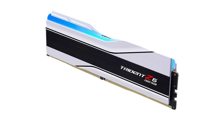 Оперативная память 64 Gb 6000 MHz G.Skill TRIDENT Z5 NEO RGB White (F5-6000J3636F32GX2-TZ5NRW)