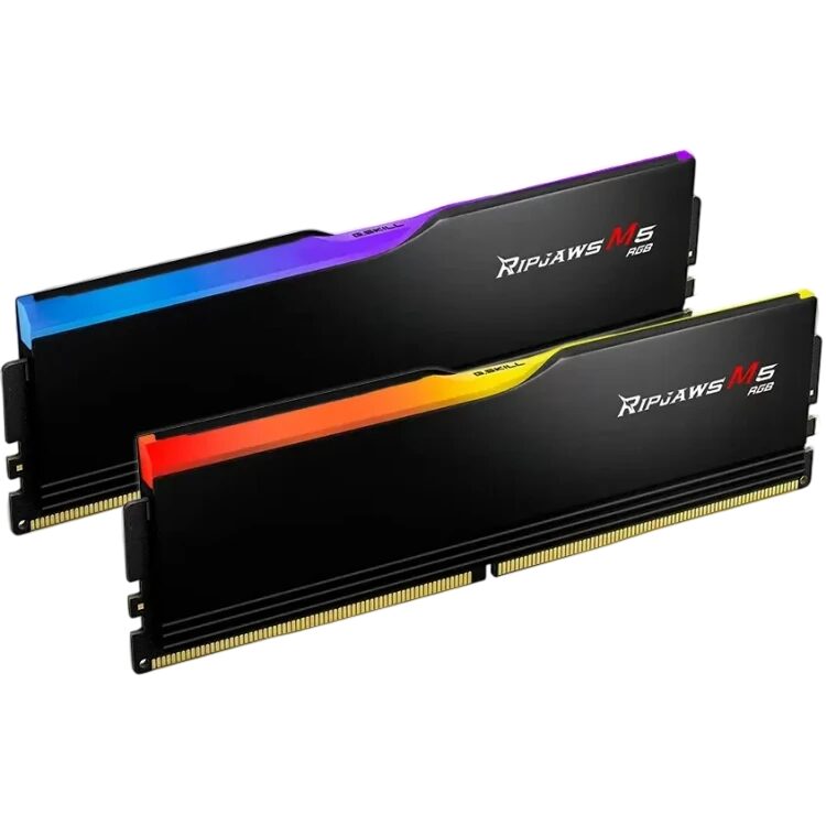 Оперативная память 64 Gb 6400 MHz G.Skill RIPJAWS M5 RGB Black (F5-6400J3239G32GX2-RM5RK)