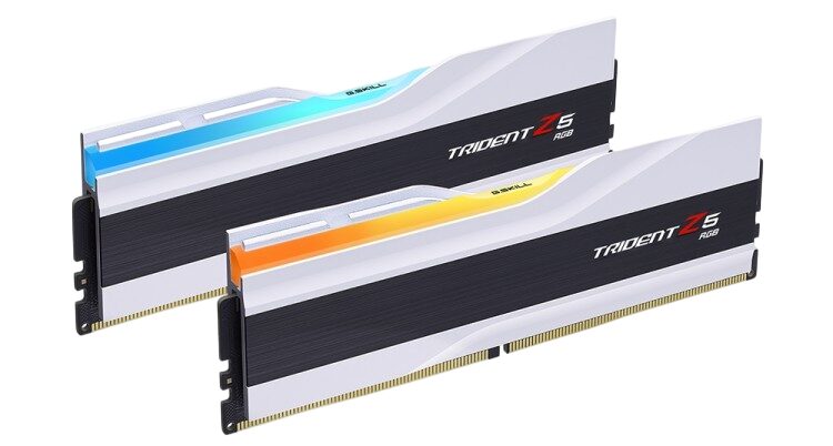 Оперативная память 64 Gb 6400 MHz G.Skill TRIDENT Z5 RGB White (F5-6400J3239G32GX2-TZ5RW)