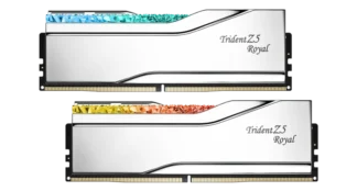 Оперативная память 64 Gb 6400 MHz G.Skill TRIDENT Z5 Royal White (F5-6400J3239G32GX2-TR5S)