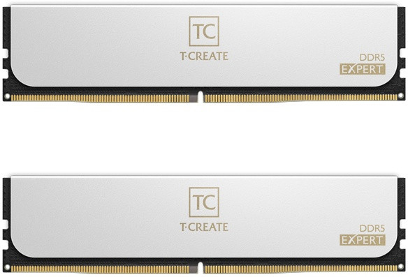 Оперативная память 64 Gb 6400 MHz Team Group T-CREATE Expert White (CTCWD564G6400HC40BDC01)