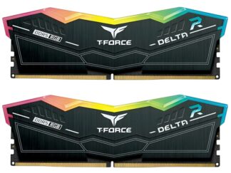 Оперативная память 64 Gb 6400 MHz Team Group T-FORCE DELTA RGB Black (FF3D564G6400HC30CDC01)