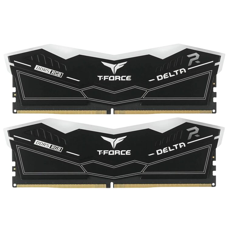 Оперативная память 64 Gb 6400 MHz Team Group T-FORCE DELTA RGB Black (FF3D564G6400HC30CDC01)