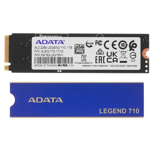 Твердотельный накопитель ADATA XPG 1000 Gb LEGEND 710 (ALEG-710-1TCS)
