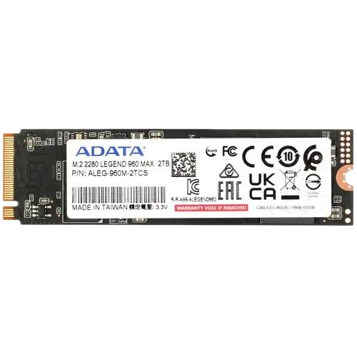 Твердотельный накопитель ADATA XPG 2000 Gb LEGEND 960 MAX (ALEG-960M-2TCS)