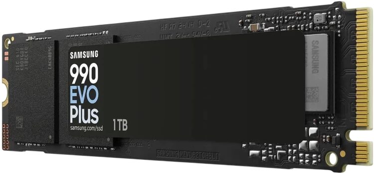 Твердотельный накопитель Samsung 1000 Gb 990 EVO PLUS (MZ-V9S1T0BW)