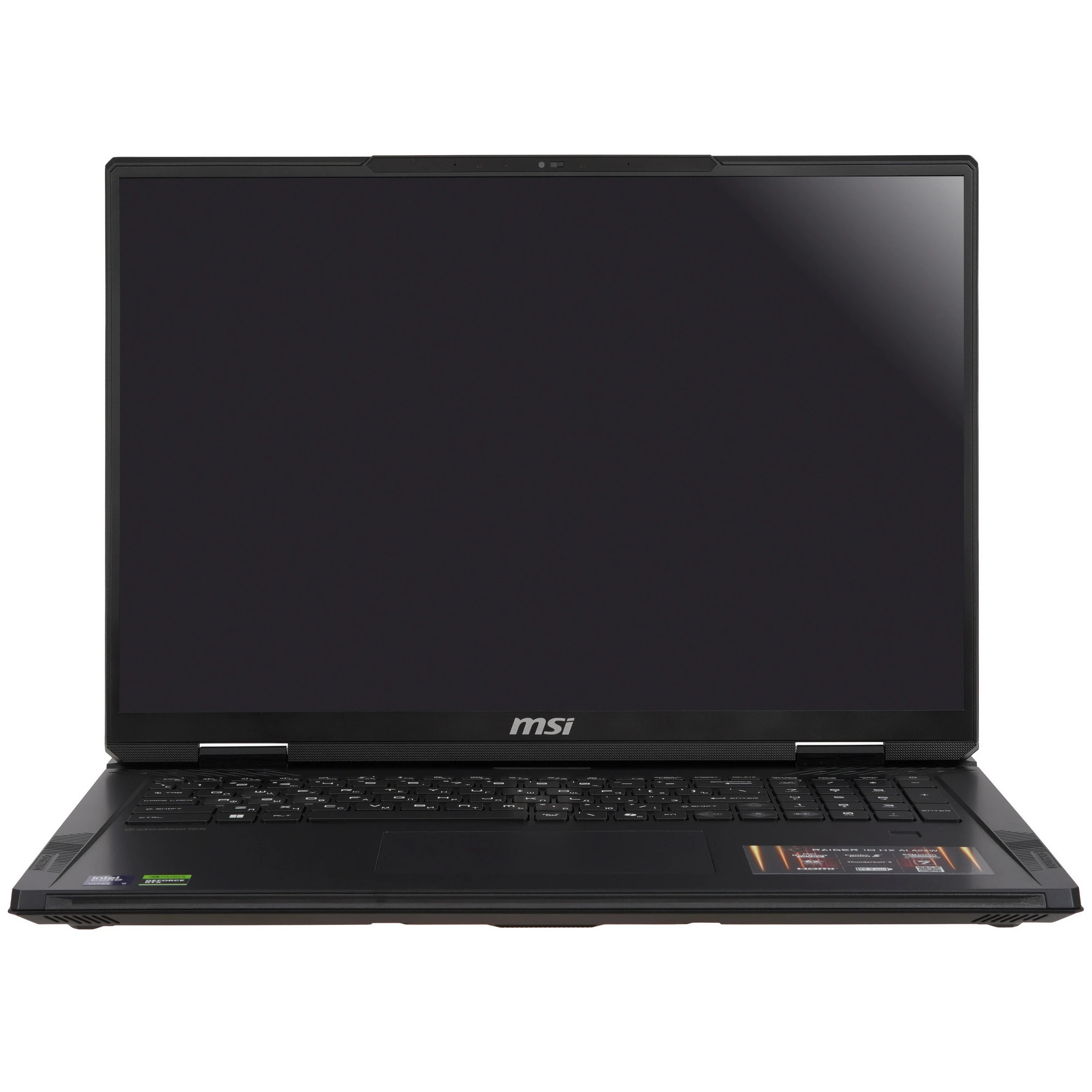 Ноутбук MSI Raider 18 HX AI A2XWJG-252US (Core Ultra 9 285HX/64ГБ/4ТБ/RTX 5090/18″ QHD+ IPS 240Гц)