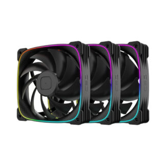 Комплект вентиляторов для корпуса Geometric Future Squama 3003B-12 ARGB Black (1F3003B312000)