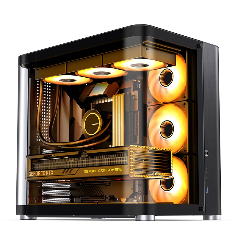 Компьютерный корпус JONSBO TG Black (TK-2 2.0)