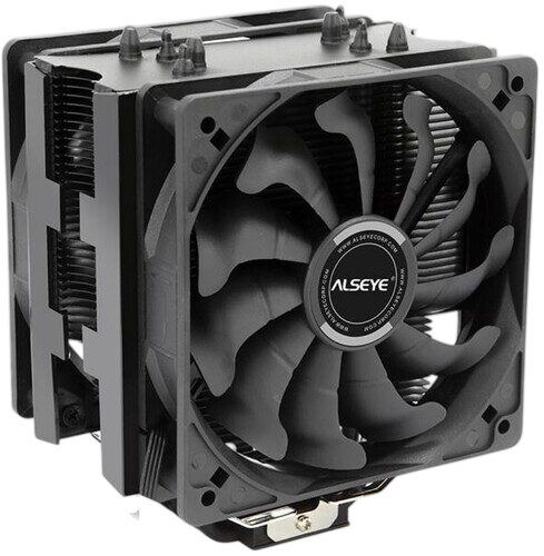 Кулер для процессора ALSEYE S120D-B Universal, TDP 135W
