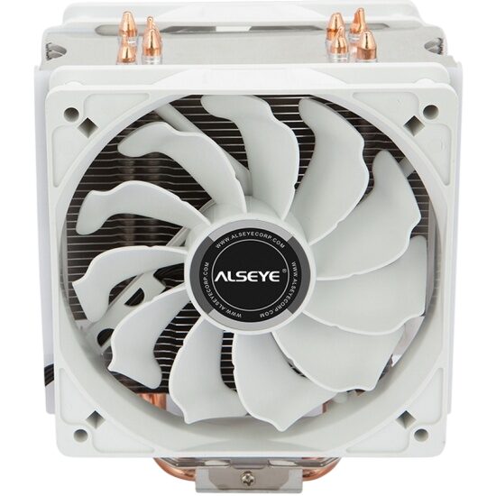 Кулер для процессора ALSEYE Universal White S120D-W PWM