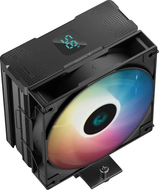 Кулер для процессора Deepcool AG400 DIGITAL BK ARGB Black