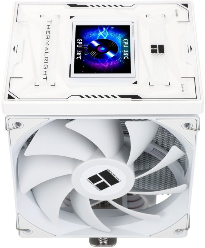 Кулер для процессора Thermalright Burst Assassin 120 Vision White (TRBA120VW)