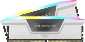 Оперативная память 32 Gb 6000 MHz Corsair VENGEANCE RGB White XMP (CMH32GX5M2E6000C36W)