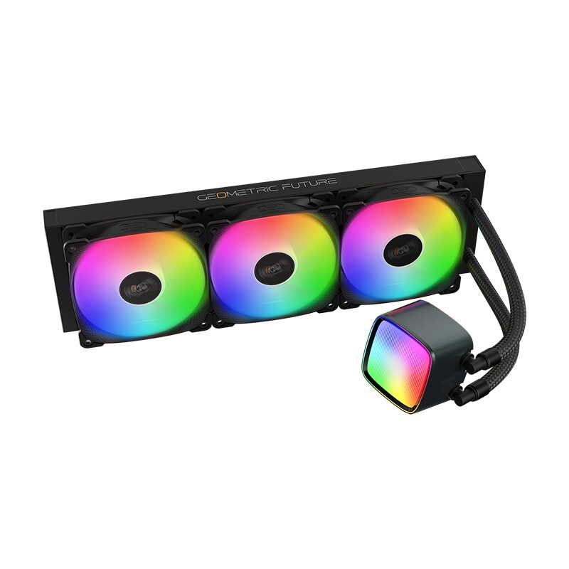 Система жидкостного охлаждения для процессора Geometric Future Eskimo Pro 360 ARGB Black (1C251B1361000)