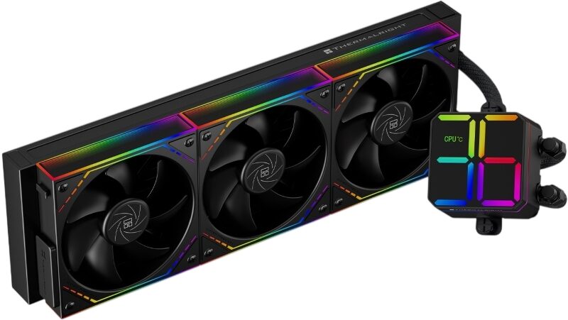 Система жидкостного охлаждения для процессора Thermalright Magic Qube 360 ARGB Black (TRMQ360AB)