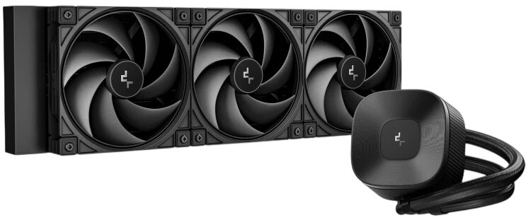 Система жидкостного охлаждения для процессора Deepcool LE360 V2 ZERO DARK