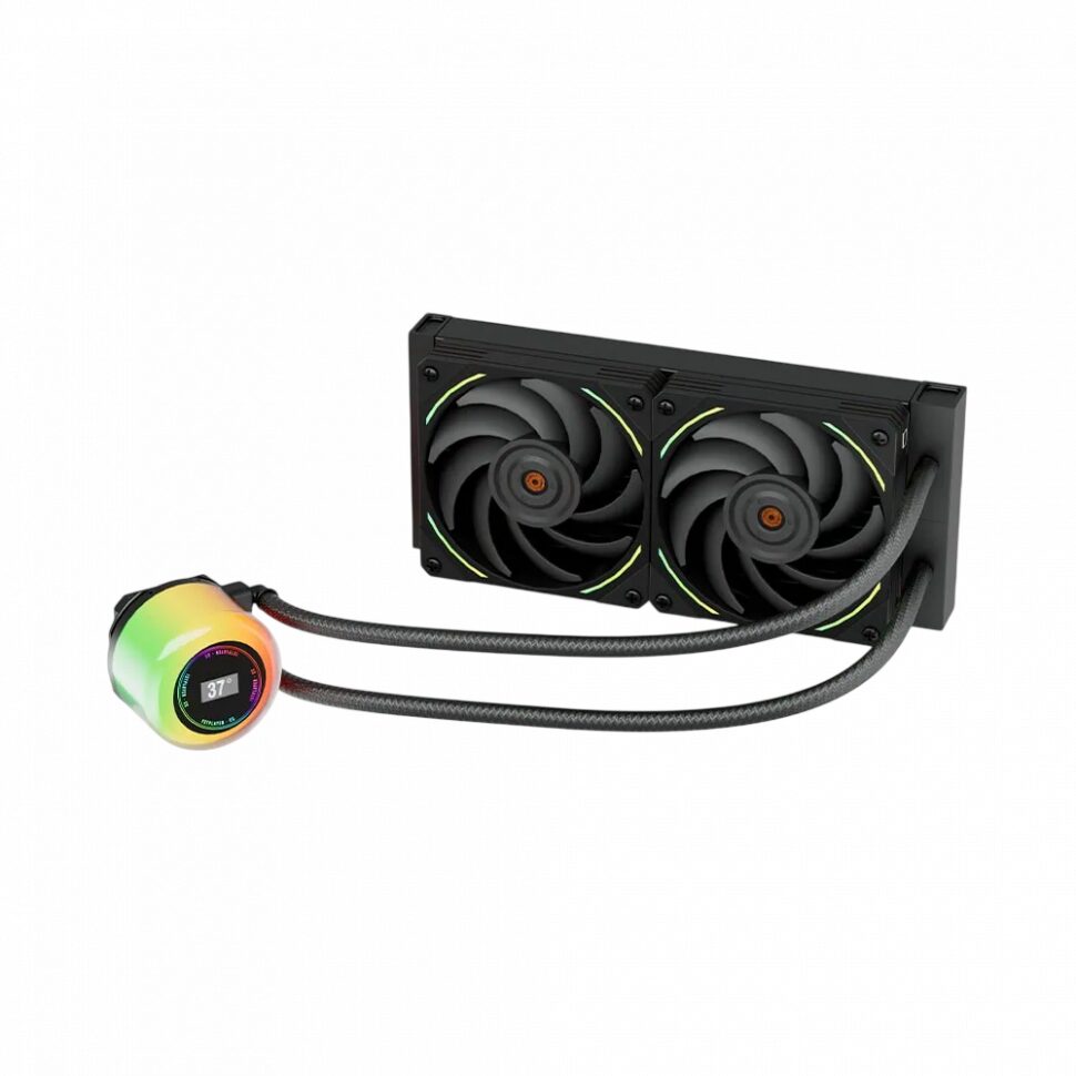 Система жидкостного охлаждения для процессора 1STPLAYER CC 240 Black ARGB CC-240-BK