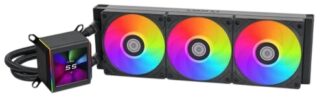 Система жидкостного охлаждения для процессора Lian Li GALAHAD II LCD 360 Black ARGB (GA2ALCD36B) (G89.GA2ALCD36B.R0) PWM