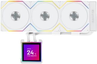 Система жидкостного охлаждения для процессора Lian Li HydroShift II LCD-S 360TL (GHS2LCDS36TW) White (G89.GHS2LCDS36TW.R0)
