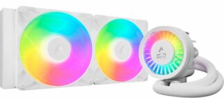 Система жидкостного охлаждения для процессора Arctic Cooling Liquid Freezer III Pro 280 A-RGB White (ACFRE00187A)