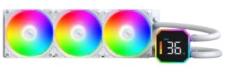 Система жидкостного охлаждения для процессора Montech HYPERFLOW DIGITAL 360 (W) White