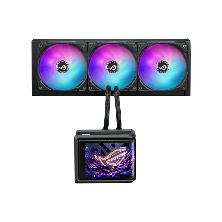Система жидкостного охлаждения для процессора ASUS ROG RYUO IV SLC 360 ARGB Black (90RC0151-B0EAY0)