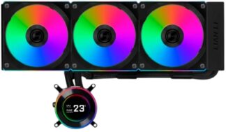 Система жидкостного охлаждения для процессора Lian Li HydroShift II LCD-C 360R GHS2LCD36RB ARGB Black (G89.GHS2LCD36RB.R0)