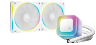 Система жидкостного охлаждения для процессора Deepcool LE240 PRO WH ARGB White