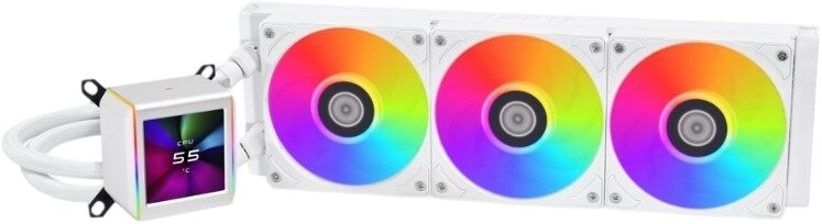 Система жидкостного охлаждения для процессора Lian Li GA II LCD 360 ARGB White (GA2ALCD36W) (G89.GA2ALCD36W.R0)