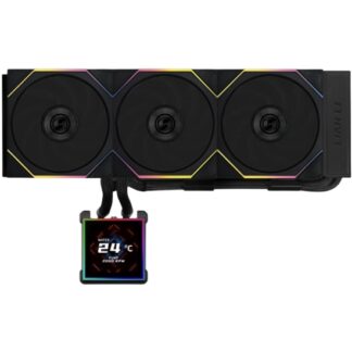 Система жидкостного охлаждения для процессора Lian Li HydroShift II LCD-S 360TL (GHS2LCDS36TB) Black (G89.GHS2LCDS36TB.R0)