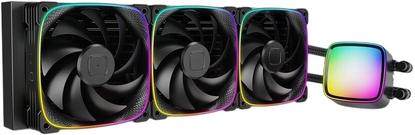 Система жидкостного охлаждения для процессора Geometric Future Eskimo Plus 360 ARGB Black (1C303B1361000)