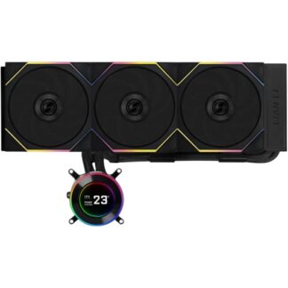 Система жидкостного охлаждения для процессора Lian Li HydroShift II LCD-C 360TL GHS2LCD36TB ARGB Black (G89.GHS2LCD36TB.R0)