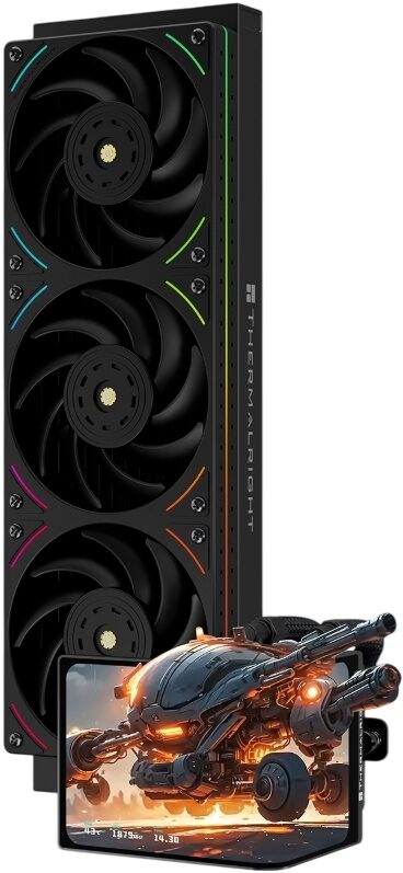Система жидкостного охлаждения для процессора Thermalright Levita Vision 360 UB ARGB Black (TRLV360UBAB)