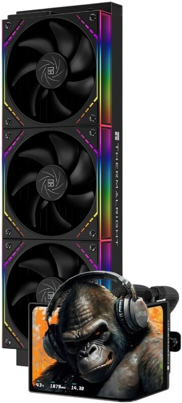 Система жидкостного охлаждения для процессора Thermalright Levita Vision 360 ARGB Black (TRLV360AB)