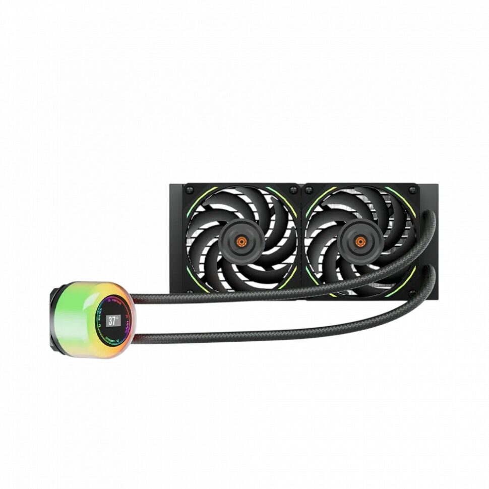 Система жидкостного охлаждения для процессора 1STPLAYER CC 240 Black ARGB CC-240-BK