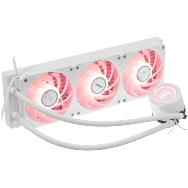Система жидкостного охлаждения для процессора Gigabyte AORUS WATERFORCE II 360I White