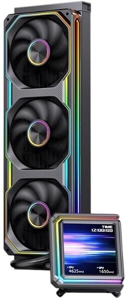 Система жидкостного охлаждения для процессора JONSBO TX-360 ARGB LCD Black