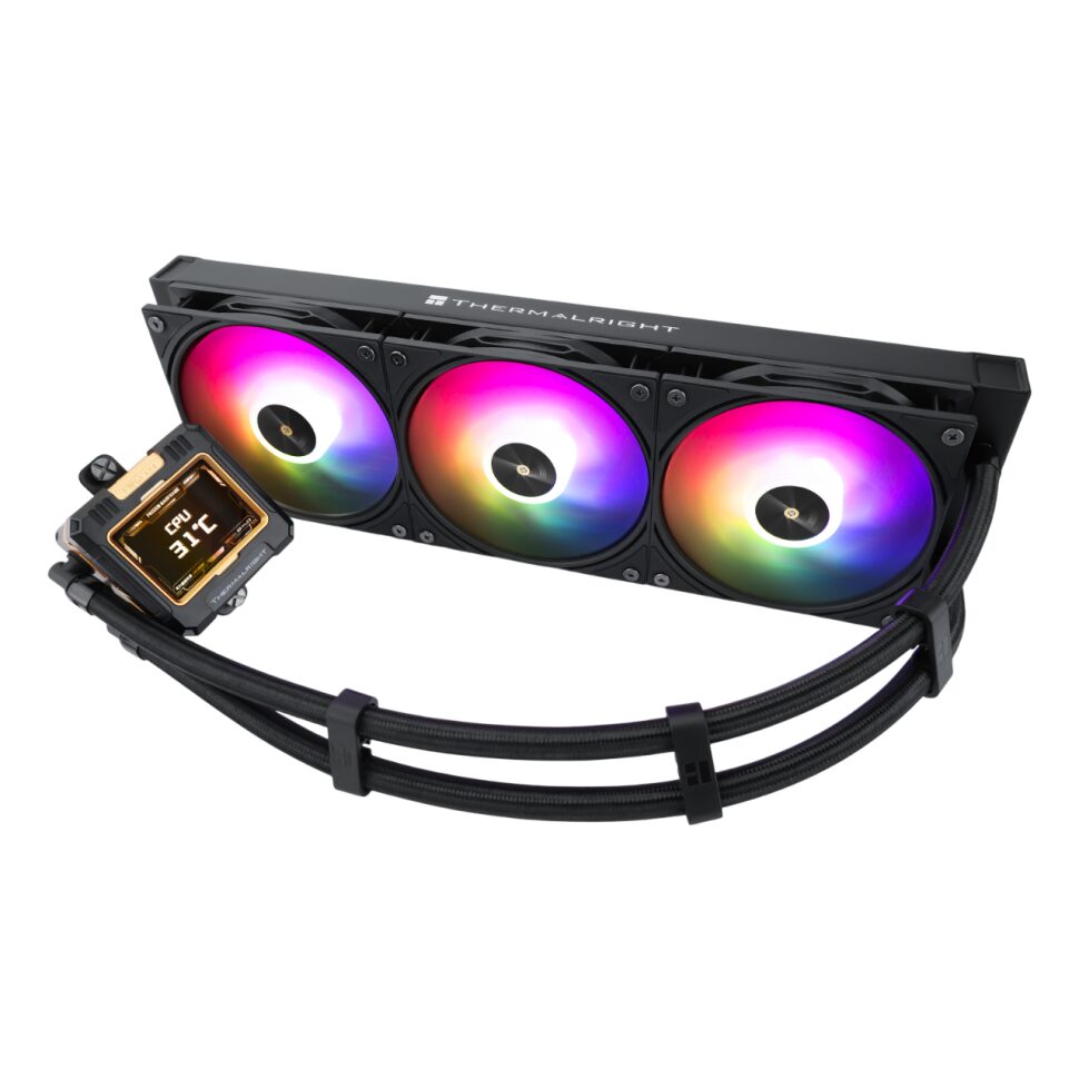 Система жидкостного охлаждения для процессора Thermalright Frozen Warframe 360 ARGB Black (TRFW360AB)